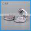 Cosmetics empty compact powder case with mirror