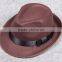 unisex polyester wool felt fedora hats