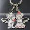Promotional Romantic Lover Keychain,Couple Keychain for Wedding Gifts,metal Keychain for Lovers