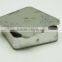 promotional square gift/food tinplate boxes with embossing logo