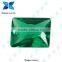 Wuzhou hot sale green octangle raw material spinel stone