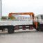 mini telescopic crane on truck, SQ6.3S3, truck mounted crane with hydraulic boom