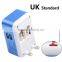 2016 good quality travel adapter with usb 2.1A for mobile phone EU/UK/US/AUS available adapter with usb