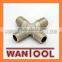 PIPE FITTING 4 WAY FEMALE CROSS CONNECTOR /THREADED CROSS PIPE FITTING