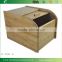 DX004/Bamboo Rice Holder Exquisite Bamboo Sliding Lid Rolltop Loaves Bread Box Storage Bin