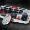 New Arrival HK8100 Intelligent Power Saving 2.4GHz USB Wireless Keyboard and Mouse(a set) for mechanical keyboard