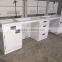Heavy Duty School Science Dental Laboratory Side Bench with Drawers, 1800lbs Capacity 48-60'' Depth x 30-36'' Height