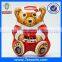 Christmas Gift Candy Chocolate Cookie Tin Can Packaging Tin Box With Funny Bear Shaped