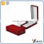 Luxury custom red small jewelry package box