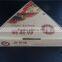 Custom printed triangle brown corrugated pizza box China manufacturer