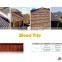 Stone coated metal roof tile for Belgium Market