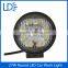Hot sell 27 watt small led car work light12v Round shape 27w magnetic led work light