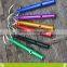 Free sample Aluminum alloy survival outdoor rescue camping whistles,factory supply Pocket Survival Rescue Emergency Whistles