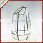 Hang-made Cutting Big-sized Glass Geometric Terrarium/Air Plant Glass Terrarium For Sale