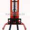 1/1.5/2.0 Tons straddle carrier manual hydraulic crane