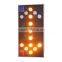 1200*600mm cold -rolled plate 15 lamps LED arrow traffic sign board