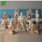 White hand carved Apollo bathing marble statue