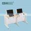 Pengcheng Design Multifunctional Classroom Solution 2-person Flip-up Computer Table