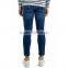 Biker Jeans Blue Denim jeans pantalon (LOTK031)