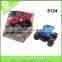 Good quality 4WD frtction 12PCS 4 style friction power small plastic toy car for kids