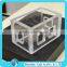 Acrylic thick cube perspex square solid block plexi block base