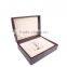 Chinese Factories Wholesale Custom High-grade PU Leather Watch Box, Brown Beautiful Gift Box