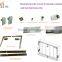 Horizontal Wooden Murphy Wall Bed Mechanism Hardware Kits