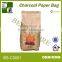 Double layer kraft paper charcoal bag