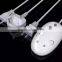 High quality mouse shape 3 ports usb charger socket with UK,US ,AU standard plugs