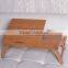 portable bamboo folding laptop table desk stand tray