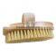 Custom logo body brush with sisal bristles