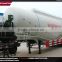 60000 liters dry powder bulk concrete tanker trailer