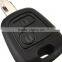 2 Button Compelete Remote Flip Key Fob with Chip TFor PEUGEOT 206