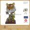 10X5.5X11 Inch Resin Lifelike Home and Garden Decoration Animal Sculpture Tiger Statue