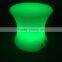 Plastice durable led stool/ color changing led stool light