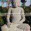 Indian style outdoor fengshui products marble siting indonesian statues hot sale