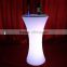2016 new design LED high top bar cocktail chairs and tables