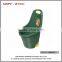 Plastic garden trolley cart with two wheels