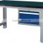 Heavy Duty Adjustable Workbench with 2 Drawers