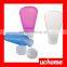 UCHOME Silicone Travel Bottle Set Fan-Shaped Cosmetic Bottle