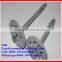 Plastic wall insulation anchor insulation nails