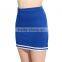 Womens A-Line Cheerleaders Uniform Skirt 100% Polyetser Elastic Waistband Sexy Plus Size Cheerleading Skirts