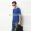 Jacquard 100% Mens Half Sleeve Cashmere T-shirt