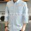 Zm35622a Casual Summer Tops Fashion Korean Slim Men's Blouse