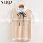 Newest winter fall girl lovely apricot school uniform sweater vest