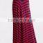 2015 Fold-over Waist Stripe Print Skirts Fashion Long Maxi Skirt