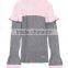 Girls 4-16 years new design long sleeve knitted pullover sweaters with wholesale price