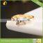 Wholesale Hot Gold Bowknot Ring Wedding Zircon Rings Women Jewelry