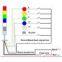 DC12/24V LTA207 Industrial Beacon Five Colors Steady With 85dB Buzzer Bulb Tube Signal Lamp Tower Warning Light Five Floors