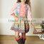 2017 fall little gir lboutique dress doll collar polka dot